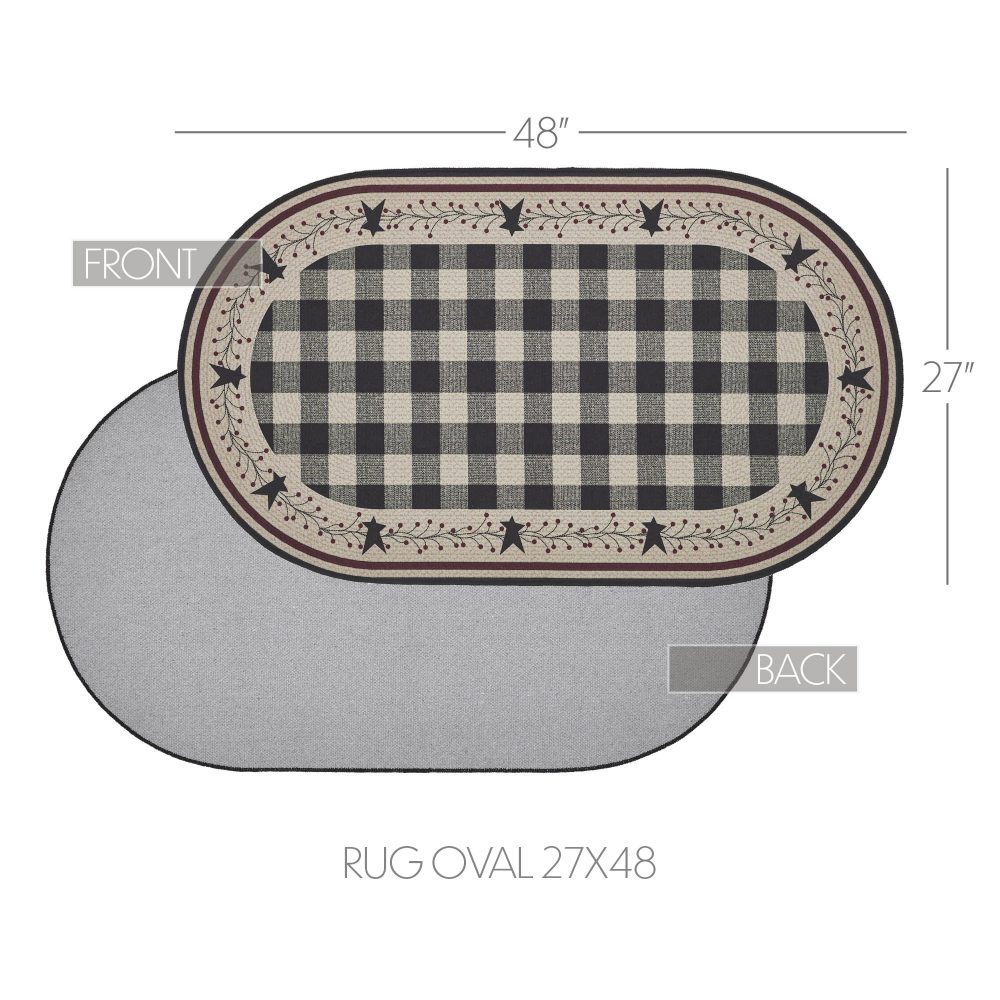 Pip Vinestar Polyester Rug Oval 27x48 - Image 6