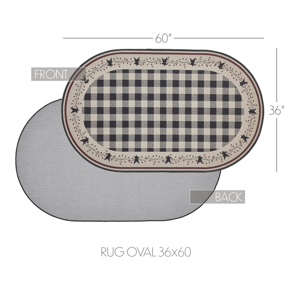 Pip Vinestar Polyester Rug Oval 36x60 - Image 6