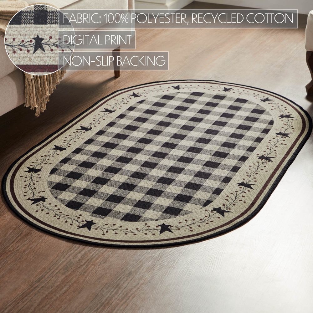 Pip Vinestar Polyester Rug Oval 36x60 - Image 4