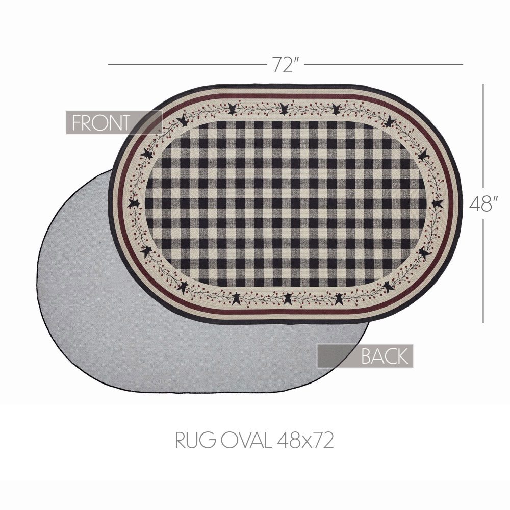 Pip Vinestar Polyester Rug Oval 48x72 - Image 6