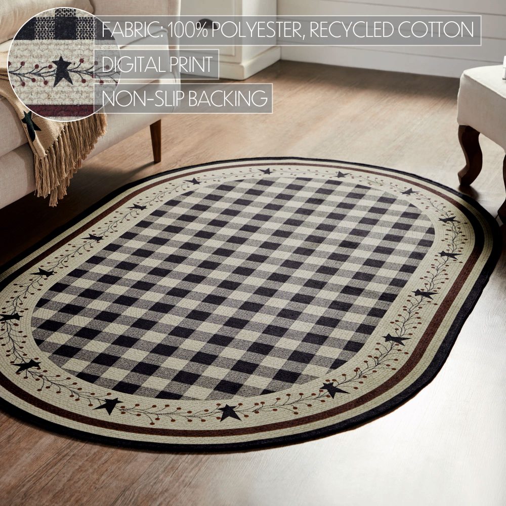 Pip Vinestar Polyester Rug Oval 48x72 - Image 4