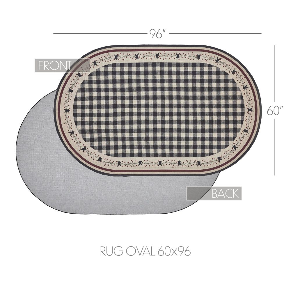 Pip Vinestar Polyester Rug Oval 60x96 - Image 6