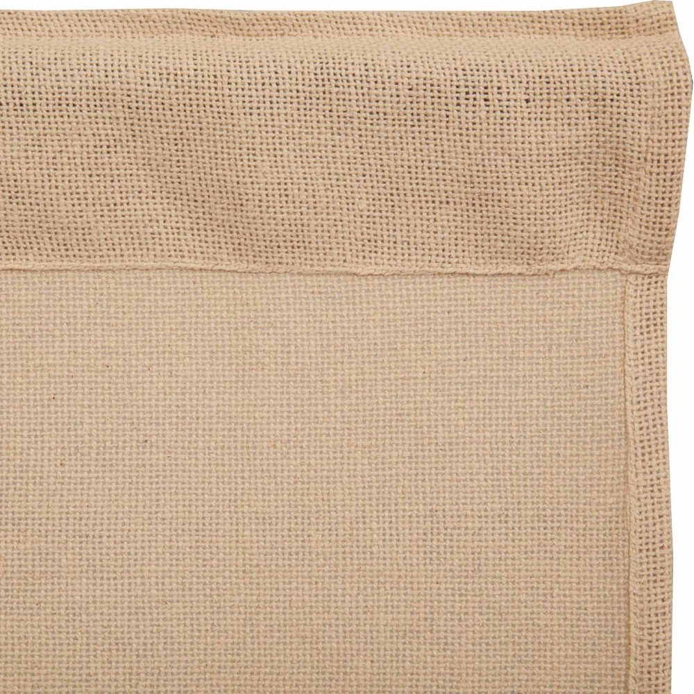 Burlap Vintage Prairie Swag Set of 2 36x36x18 - Image 4