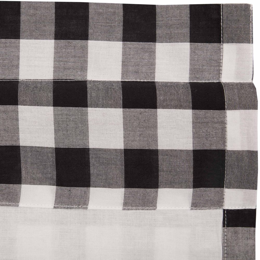 Annie Buffalo Black Check Ruffled Tier Set of 2 L24xW36 - Image 3