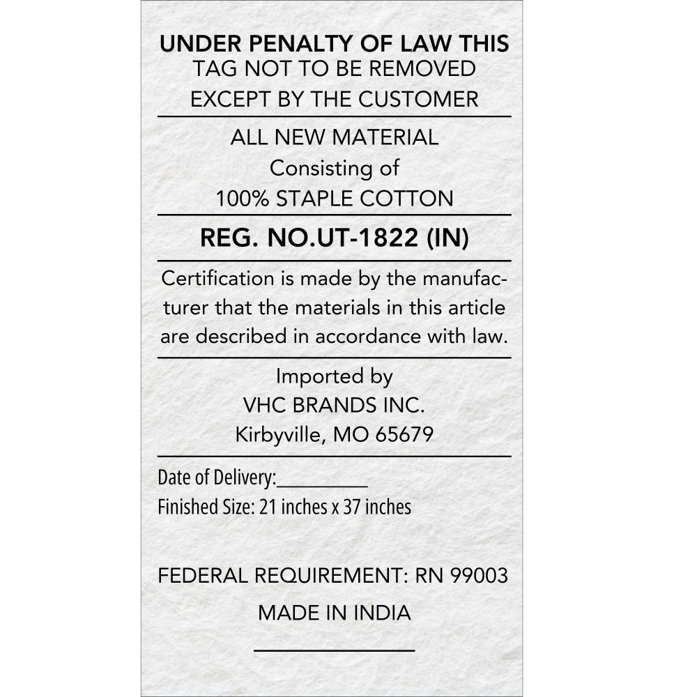 Sawyer Mill Blue Ticking Stripe King Sham 21x37 - Image 6