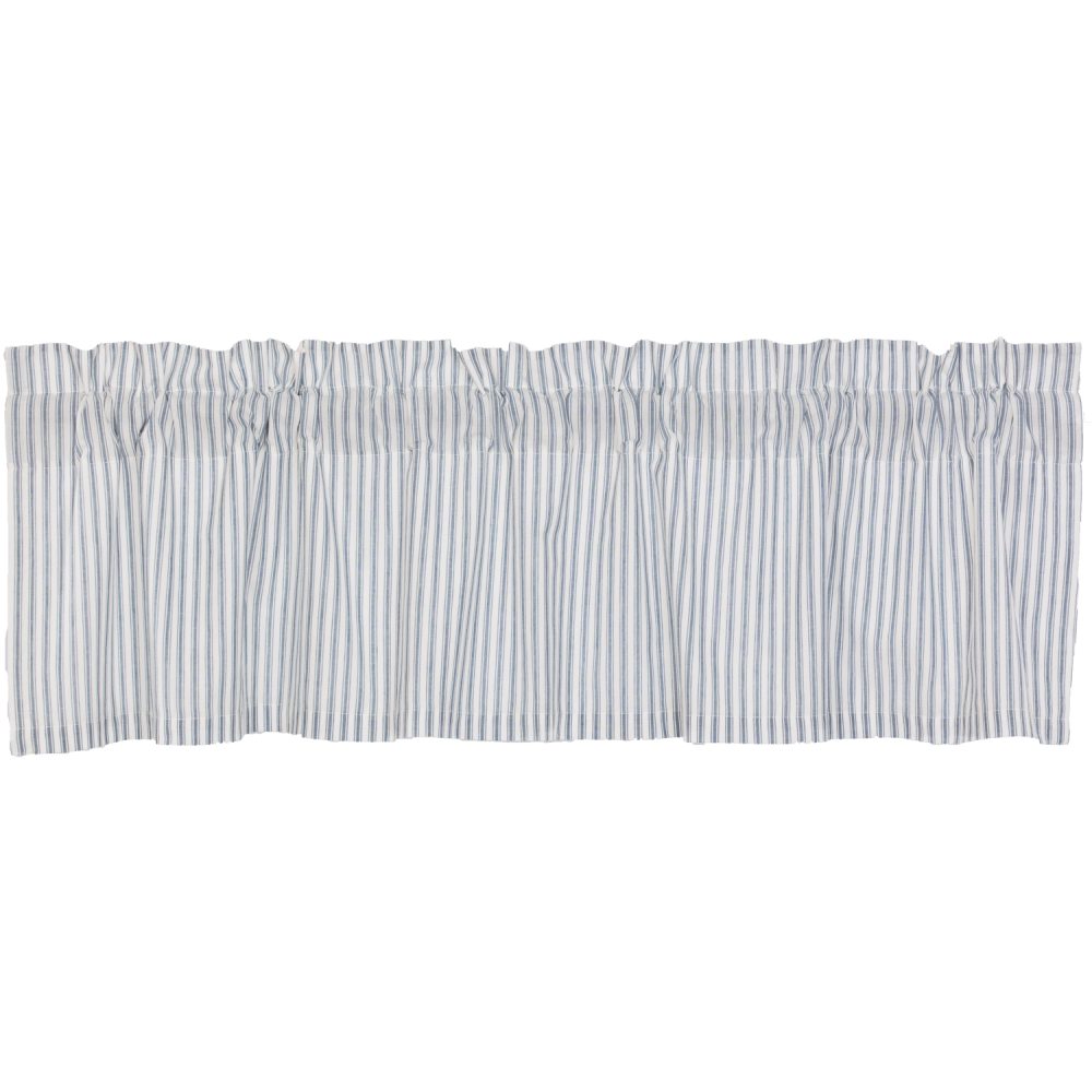 Sawyer Mill Blue Ticking Stripe Valance 16x60 - Image 2