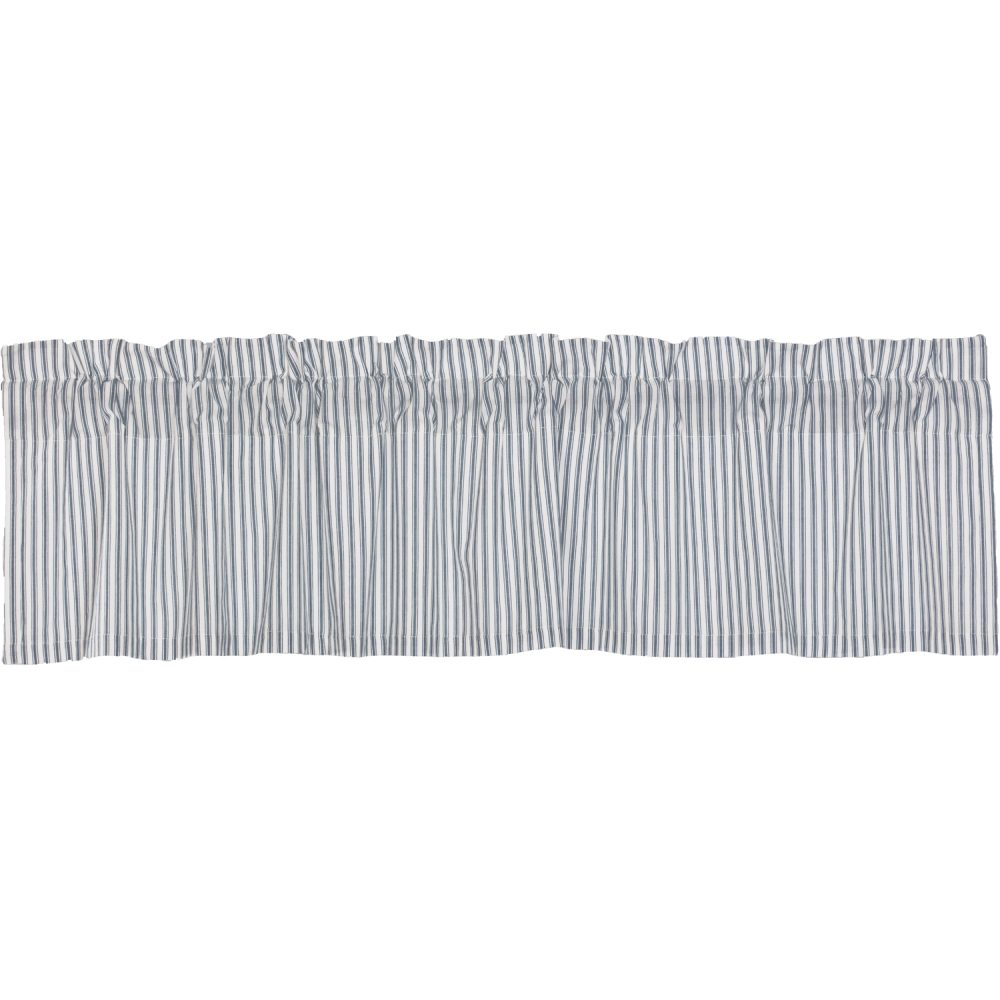 Sawyer Mill Blue Ticking Stripe Valance 16x72 - Image 2