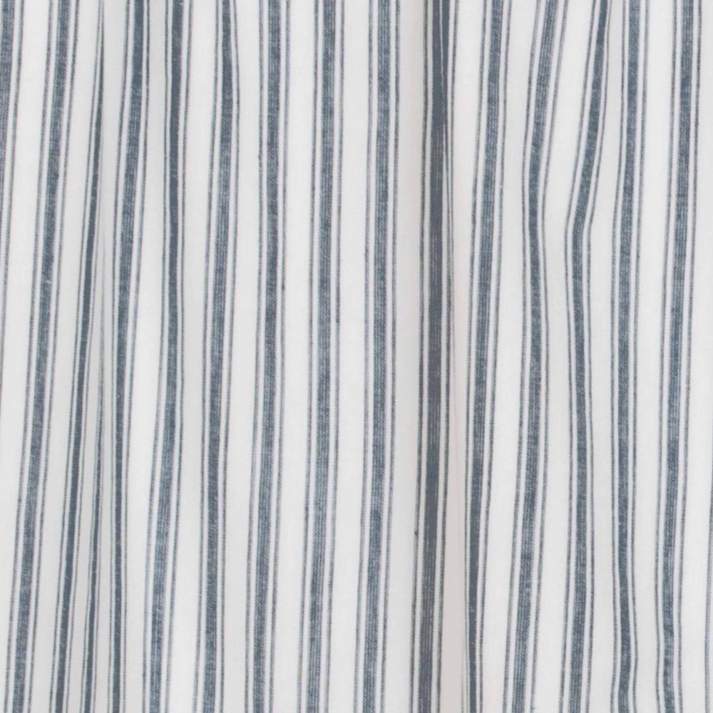 Sawyer Mill Blue Ticking Stripe Valance 16x72 - Image 4