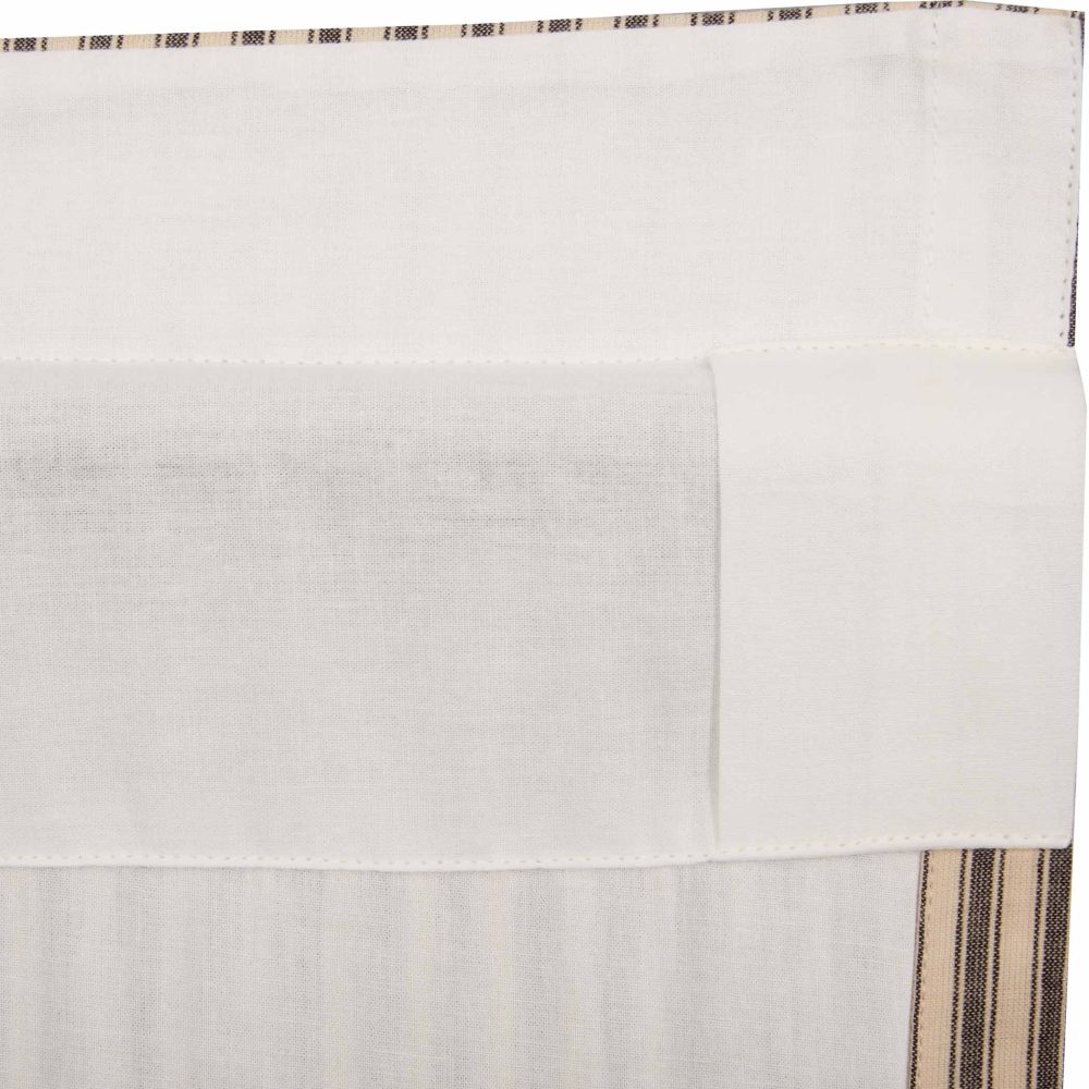 Sawyer Mill Charcoal Ticking Stripe Tier Set of 2 L36xW36 - Image 3