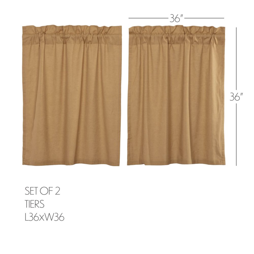 Simple Life Flax Khaki Tier Set of 2 L36xW36 - Image 5