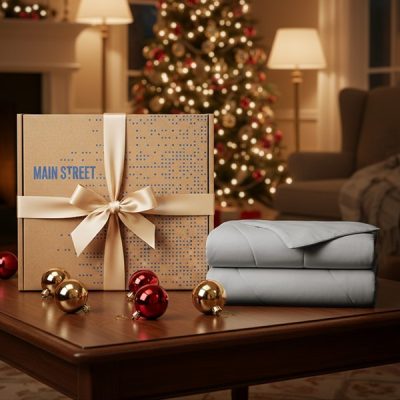 Main Street Sublime Serenity Luxury Comforter in Gray, 108x90" OLX10-0009