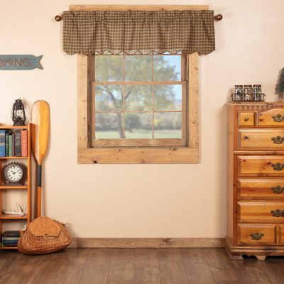 Cedar Ridge Valance Scalloped 16x60