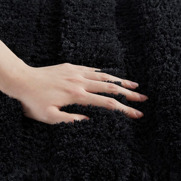 Madison Park Tufted Pearl Channel Rug in Black, 17x24" MP72-8457 - Image 7