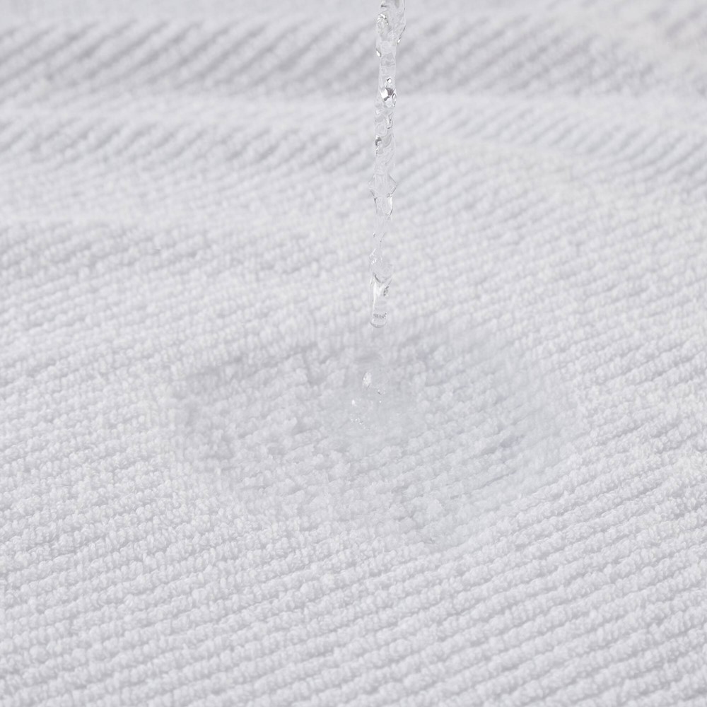 Madison Park Diagonal Ribbed in White, 4-Piece MP73-8858 - Image 3