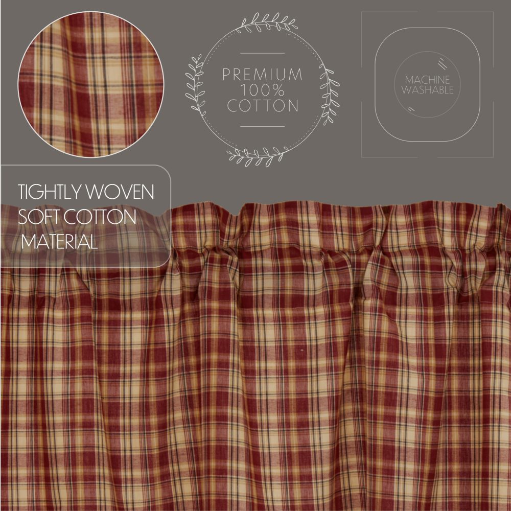 Beckham Plaid Valance 16x60 - Image 7