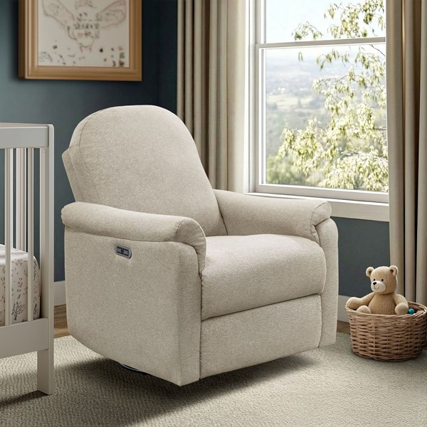 Madison Park Elio 3 in1 Power Recliner in Beige, One Size MP103-1295 - Image 2