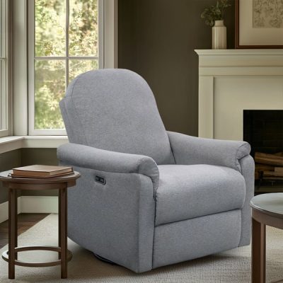 Madison Park Elio 3 in1 Power Recliner in Light Grey, One Size MP103-1296