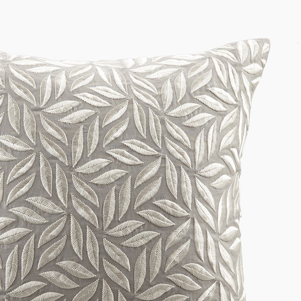Croscill Home Melodia Square Decor Pillow in Grey, 20x20" CHM30-0015 - Image 3