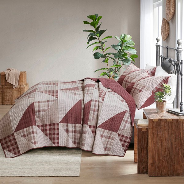 Woolrich Olsen Bedding Collection in Red, King/Cal King WR13-4092 - Image 2