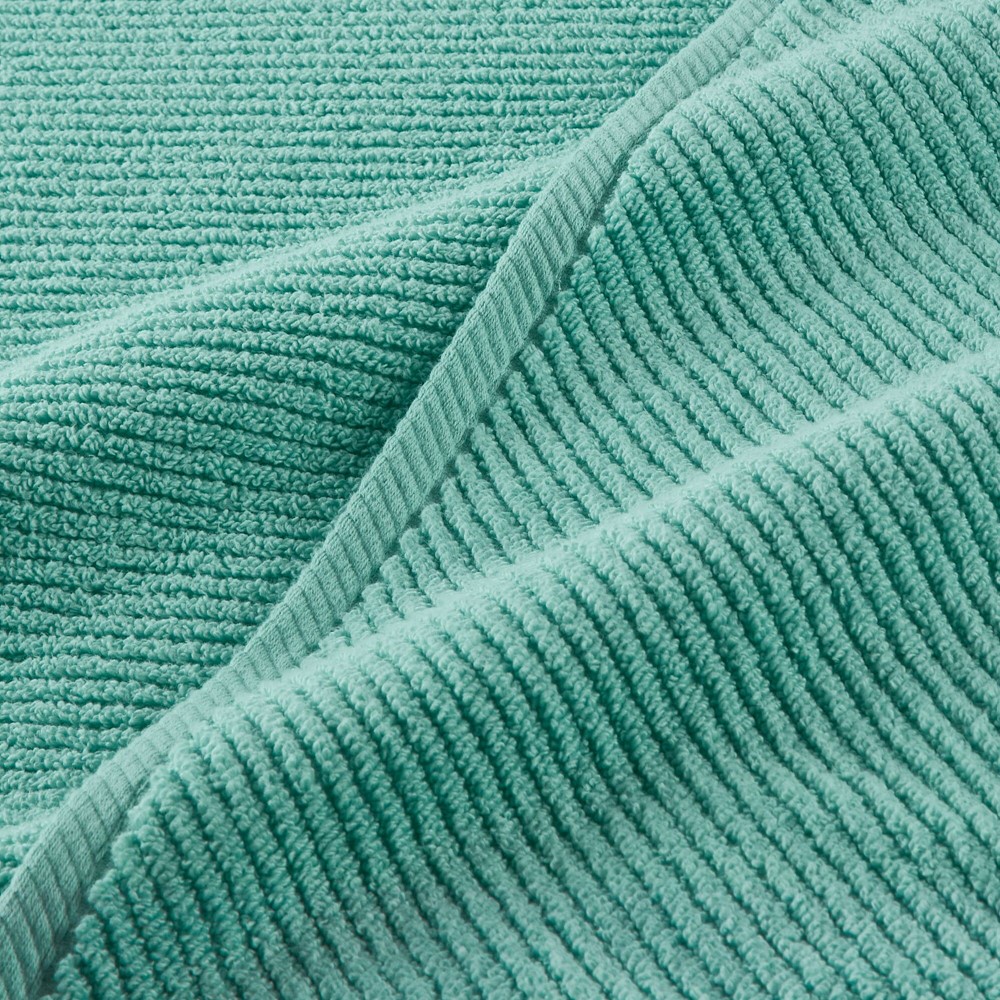 Madison Park Diagonal Ribbed in Turquoise, 6-Piece MP73-8867 - Image 6