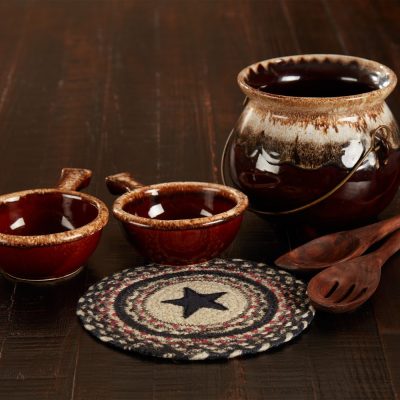 Colonial Star Jute Trivet 8