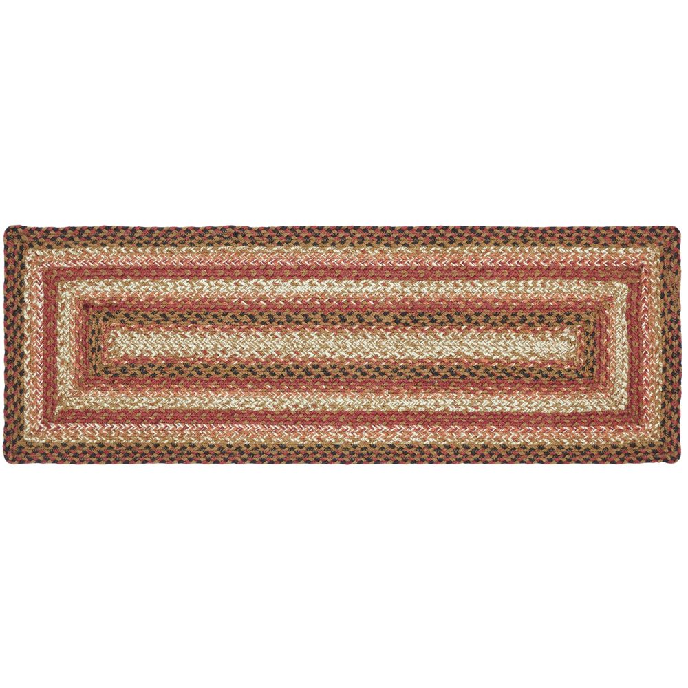 Ginger Spice Jute Rect Runner 13x36 - Image 2