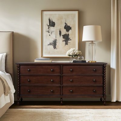 Madison Park Signature Beckett 6-drawer dresser (70"W) in Morocco Brown, One Size MPS137-0318