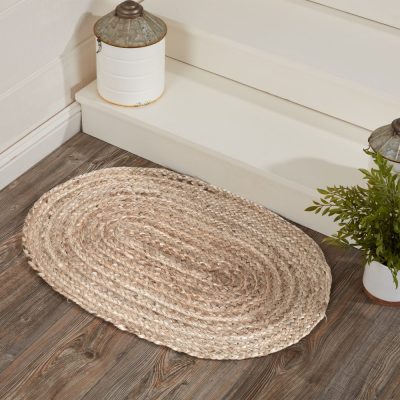 Natural Jute Rug Oval 20x30