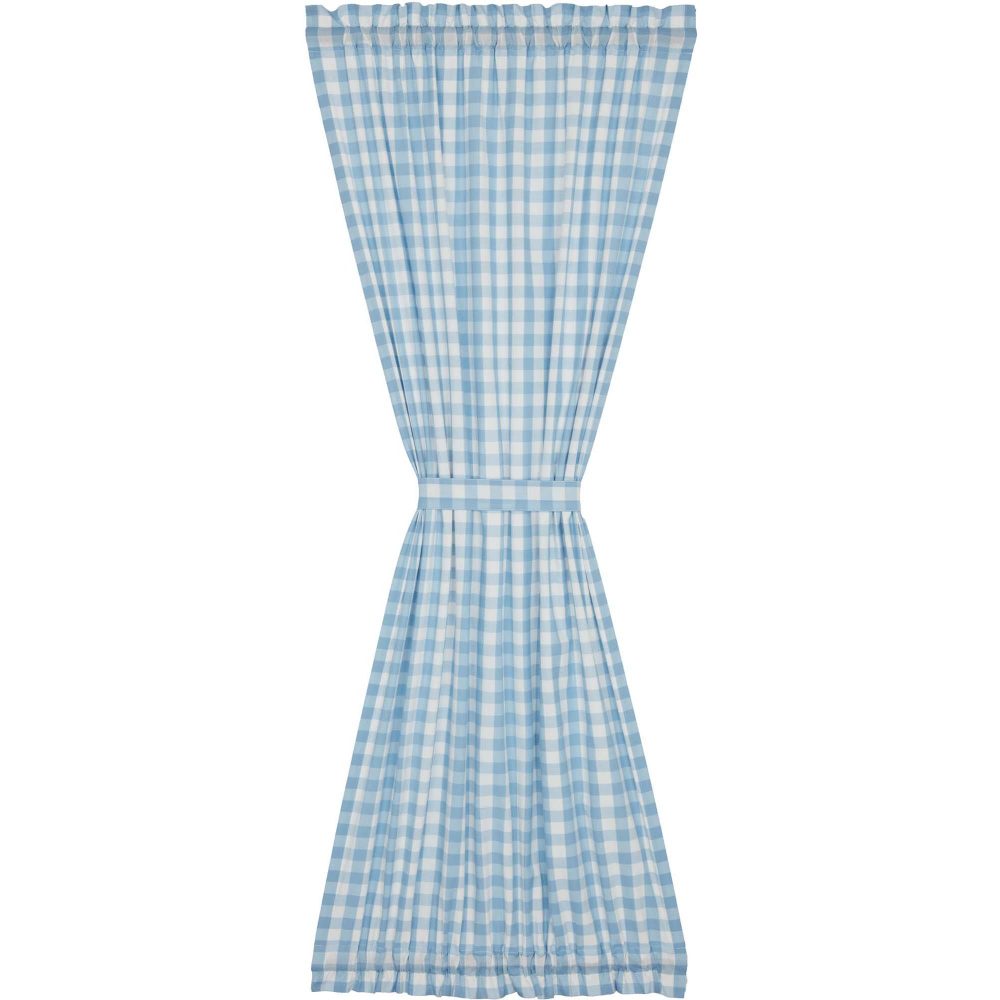Annie Buffalo Blue Check Door Panel 72x40 - Image 2