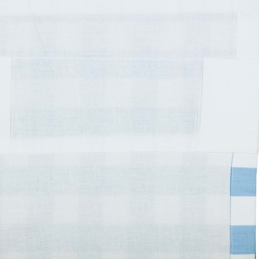 Annie Buffalo Blue Check Ruffled Tier Set of 2 L36xW36 - Image 4