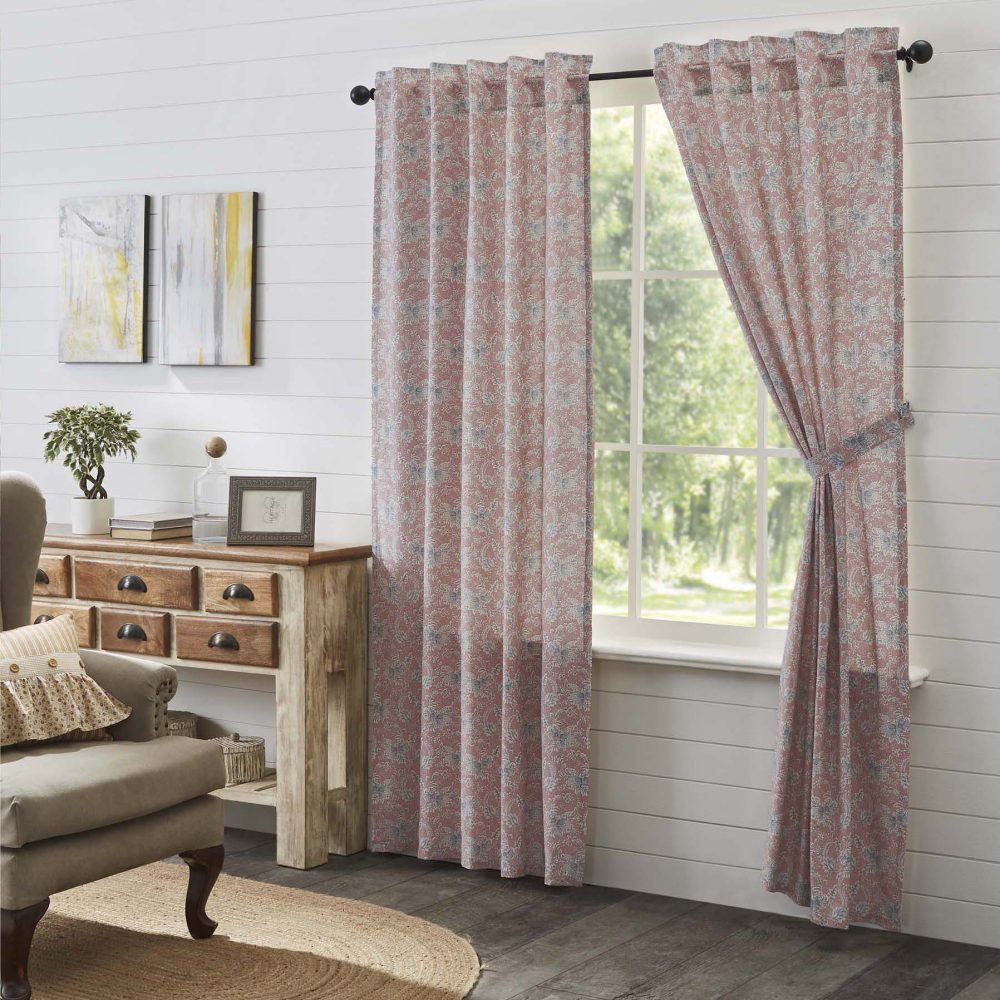 Kaila Floral Panel Set of 2 84x40 - Image 3