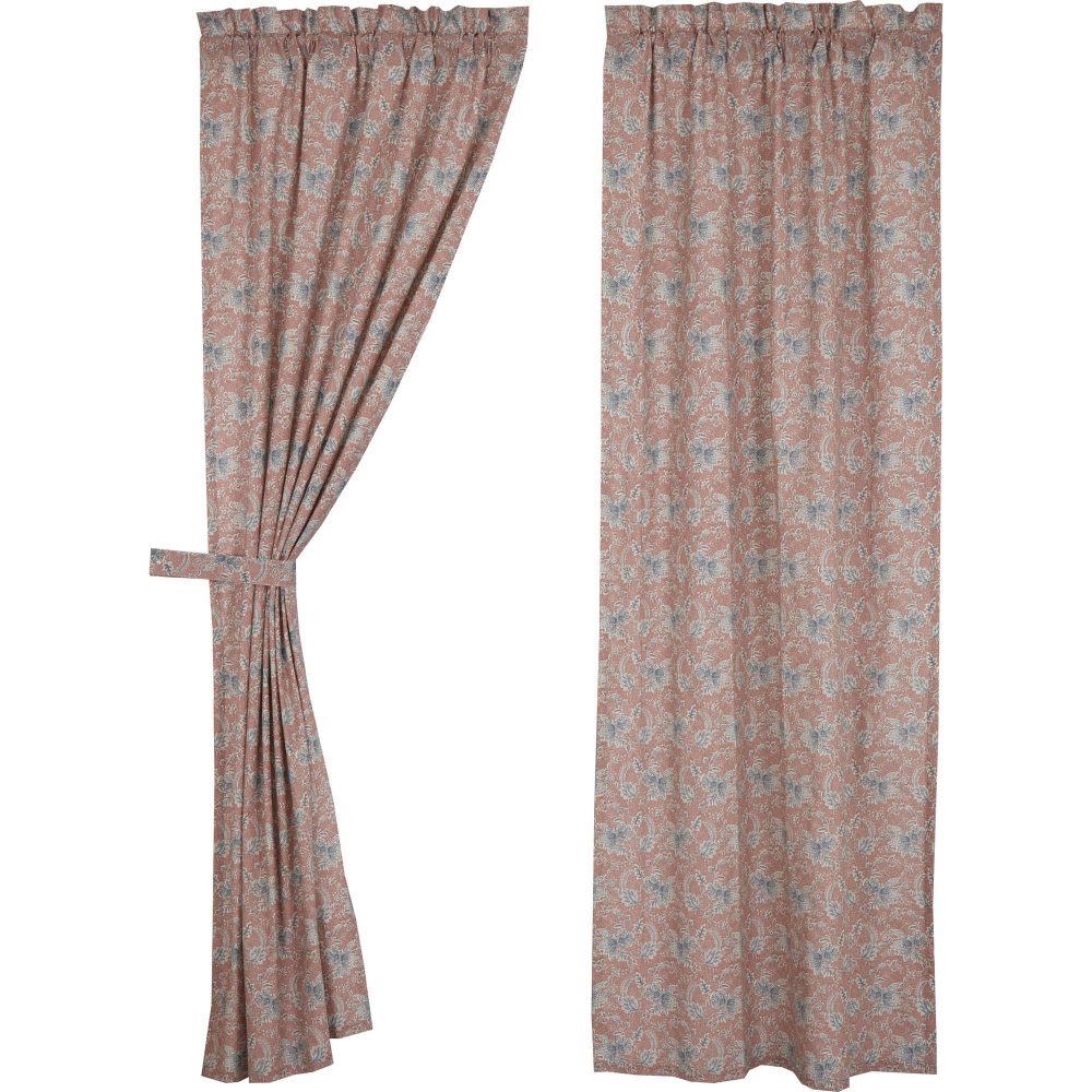 Kaila Floral Panel Set of 2 84x40 - Image 2