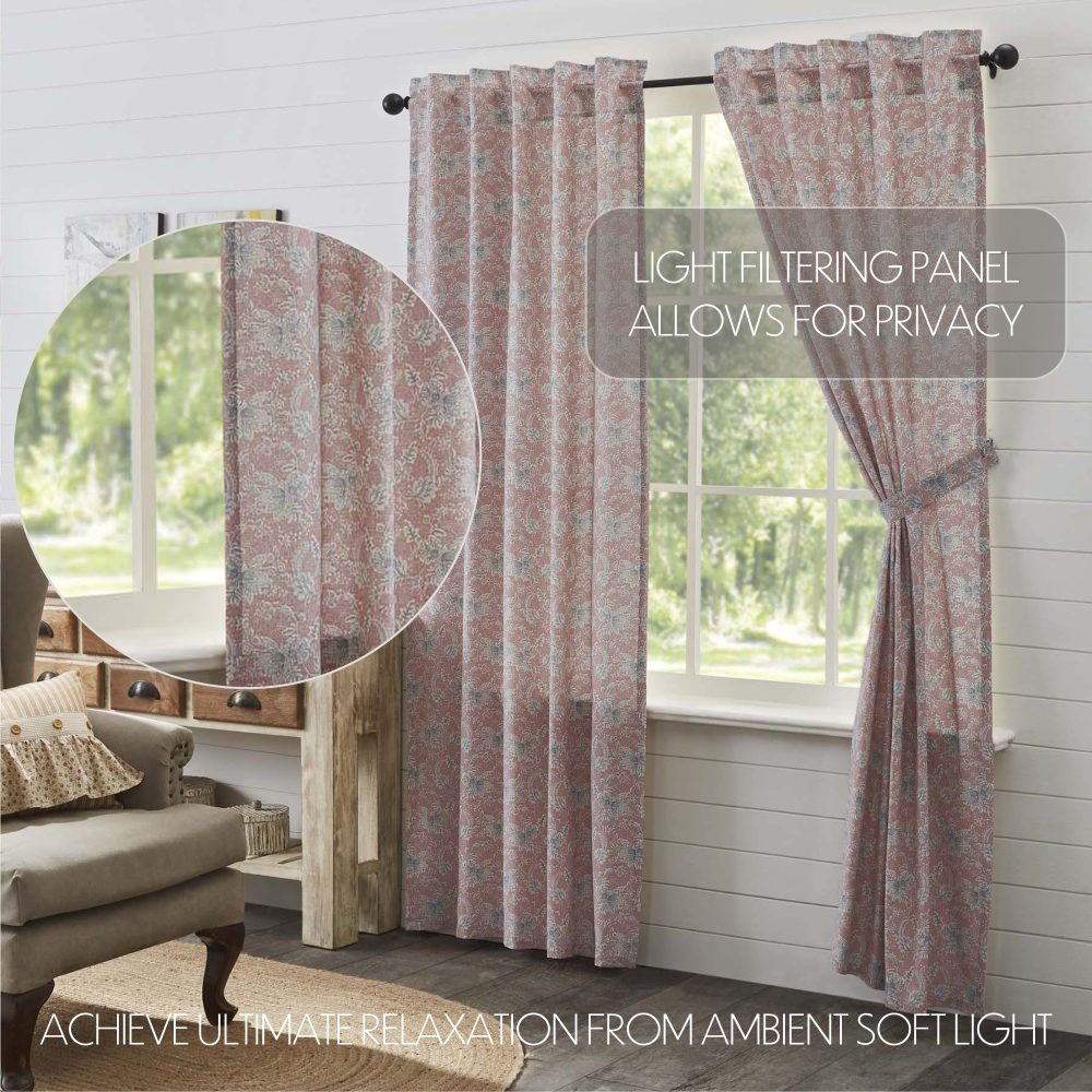 Kaila Floral Panel Set of 2 84x40 - Image 5