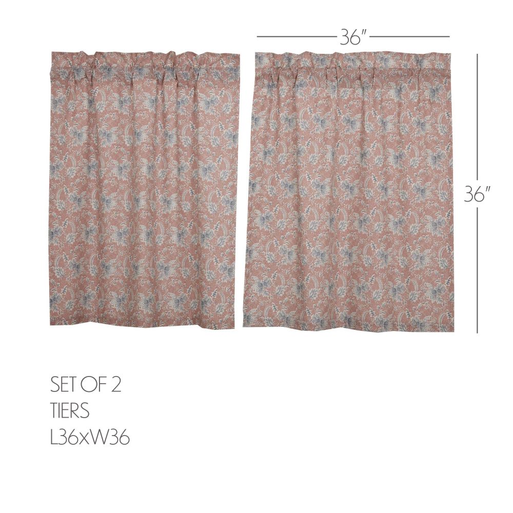 Kaila Floral Tier Set of 2 L36xW36 - Image 3