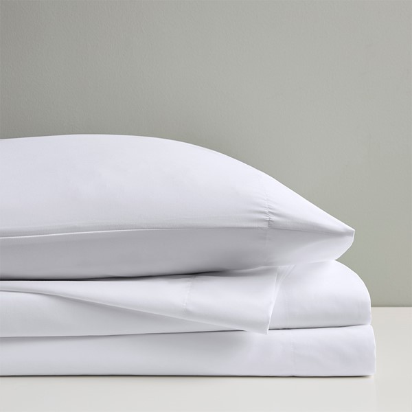 Sleep Philosophy Smart Cool Microfiber Sheet Set in White, Queen SHET20-967 - Image 4