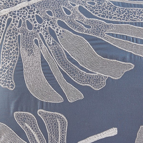 Harbor House Blue Lorelai Cotton Printed 5 Piece Duvet Cover Set, Full/Queen HH12-1622 - Image 5