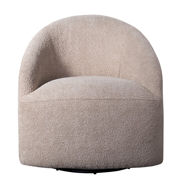 INK+IVY Bonn Upholstered 360 Degree Swivel Chair in Beige, One Size II103-0498 - Image 2