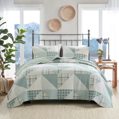 Woolrich Olsen Bedding Collection in Green, King/Cal King WR13-4090