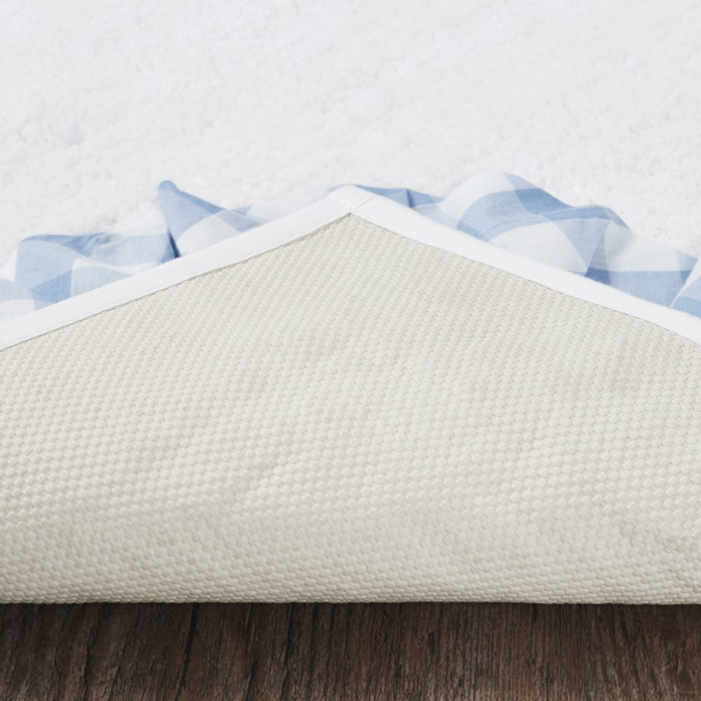 Annie Buffalo Blue Check Bathmat 27x48 - Image 5