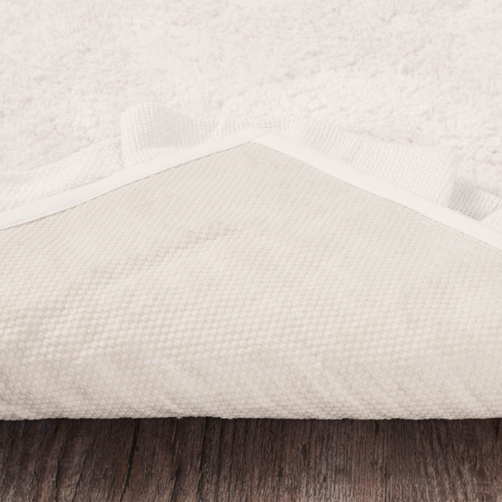 Burlap Antique White Bathmat 27x48 - Image 5