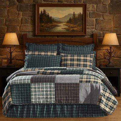 Pine Grove Queen Quilt 90Wx90L