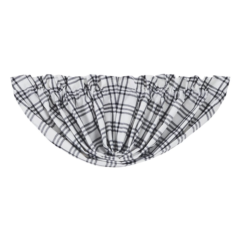 Sawyer Mill Black Plaid Balloon Valance 15x60 - Image 4