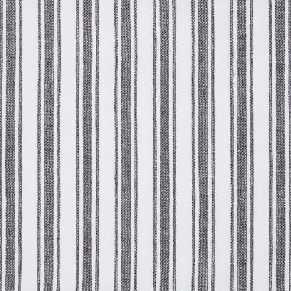 Sawyer Mill Black Ticking Stripe Valance 16x60 - Image 2