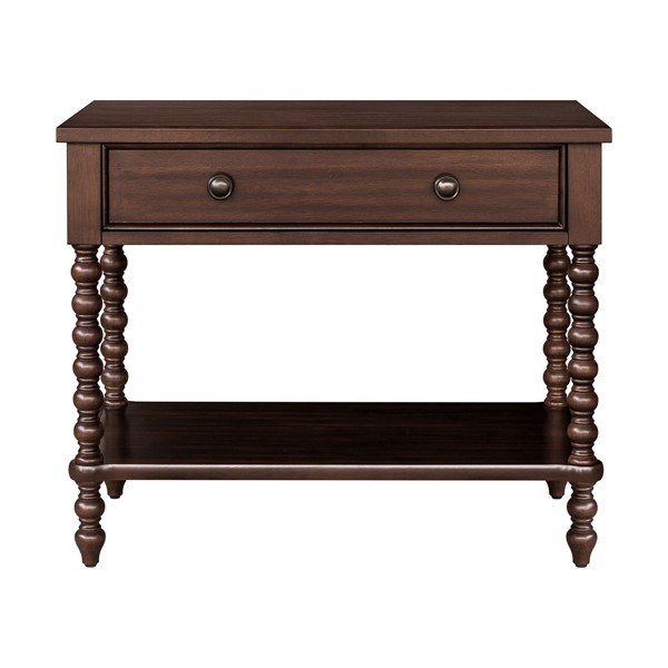 Madison Park Signature Beckett Large Nightstand in Morocco Brown, One Size MPS136-0340 - Image 3