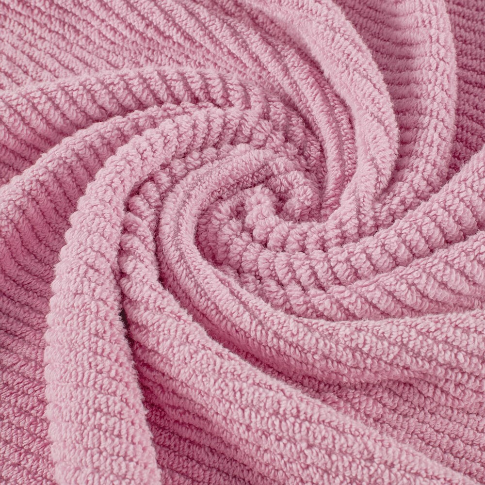 Madison Park Diagonal Ribbed in Pink, 6-Piece MP73-8869 - Image 7