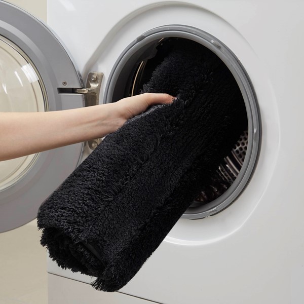 Madison Park Tufted Pearl Channel Rug in Black, 17x24" MP72-8457 - Image 4