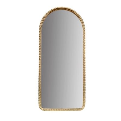Madison Park Mia Gold Metal Arch Wall Mirror in Gold, One Size MP95F-0327