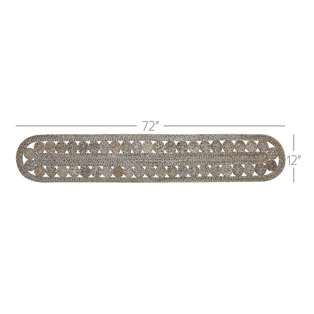 Celeste Blended Pebble Indoor/Outdoor Runner Oval 12x72 - Image 3