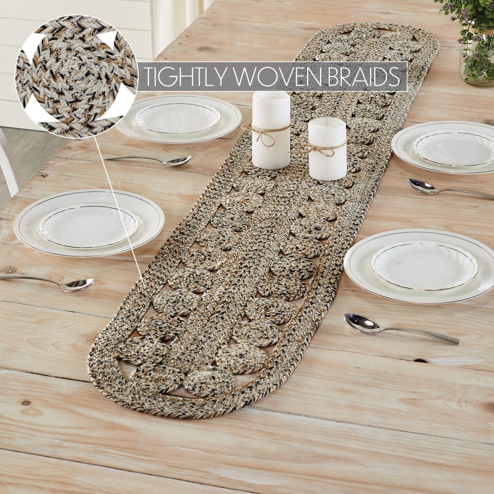 Celeste Blended Pebble Indoor/Outdoor Runner Oval 12x72 - Image 4