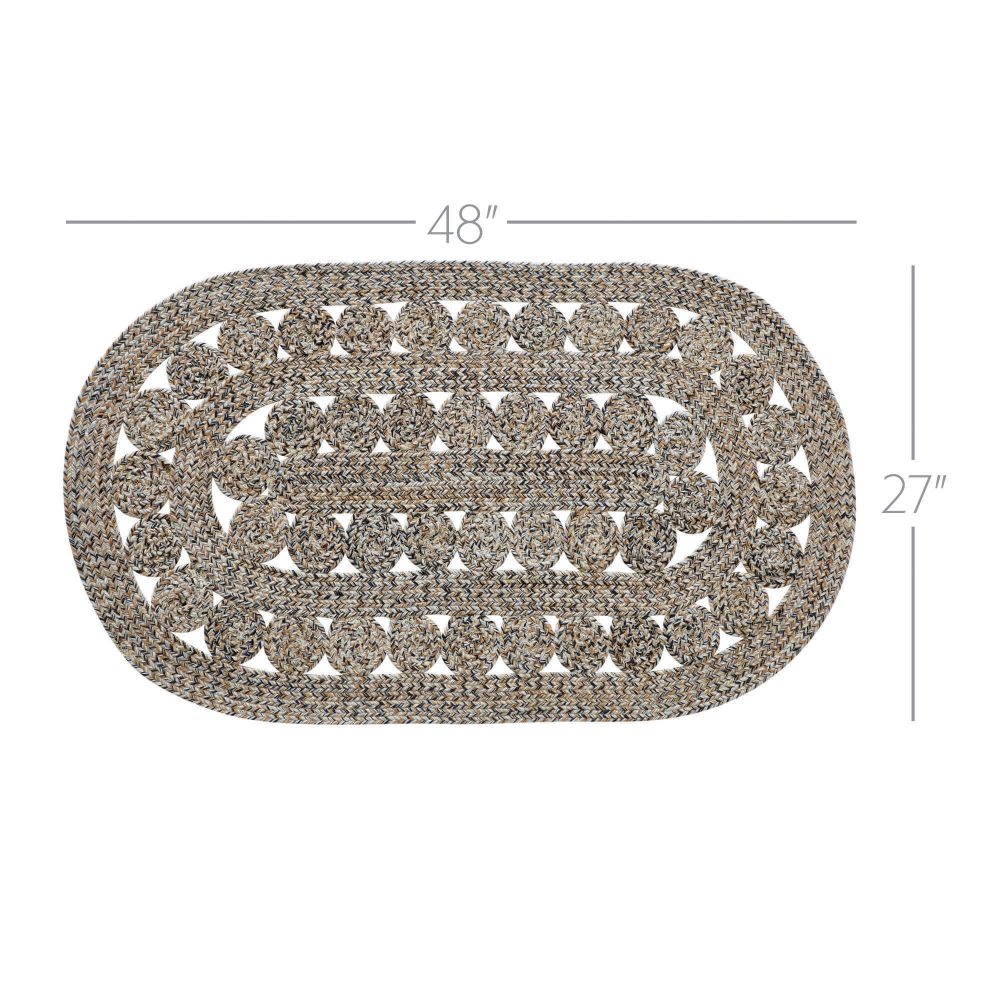 Celeste Blended Pebble Indoor/Outdoor Rug Oval 27x48 - Image 3